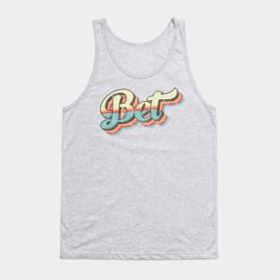 Bet 70's Retro Tank Top